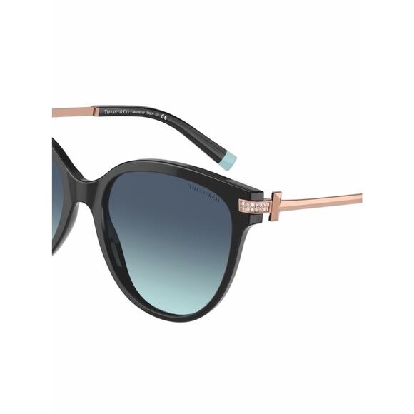 New TIFFANY & CO TF4193B 80019S Black Frame Blue Gradient Sunglasses, Authentic main image 7